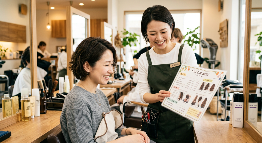 他店と差別化するメニューの作り方 ― 価格ではなく「悩み解決」で選ばれるサロンへ